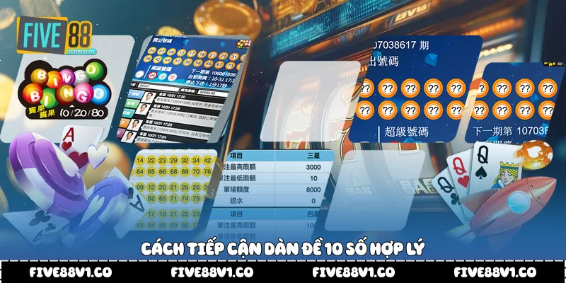 Cách tiếp cận dàn đề 10 số hợp lý