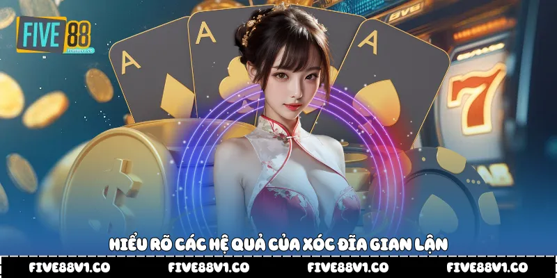  Hiểu rõ các hệ quả của xóc đĩa gian lận